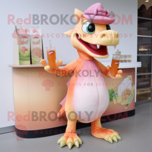 Peach Dragon mascotte...