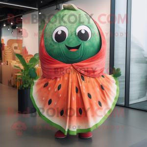 Rost vattenmelon maskot...