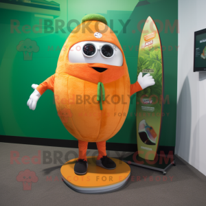 Orange Melon mascotte...