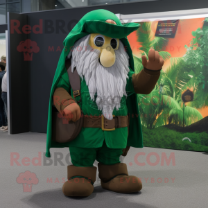 Forest Green Wizard maskot...