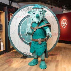 Blågrøn Celtic Shield...