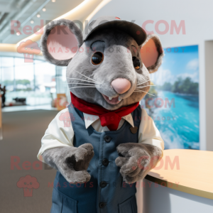  Rat mascotte kostuum...