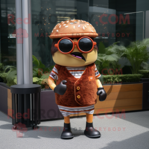 Rust Hamburger mascotte...