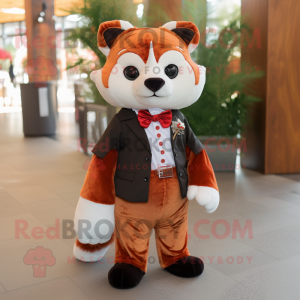 Rust Red Panda mascotte...