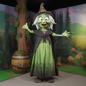 Postava maskota Olive Witch...