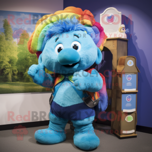 Blue Rainbow mascotte...