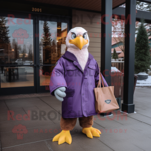 Lilla Bald Eagle maskot...