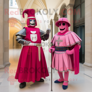 Rosa Swiss Guard maskot...