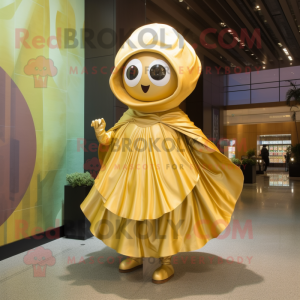 Gold-Oyster Maskottchen...