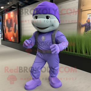 Lavender Soldier mascotte...