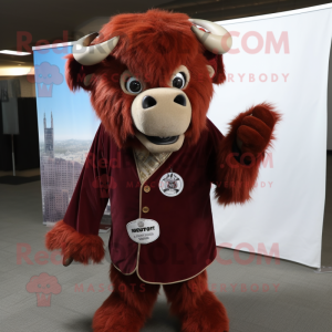 Maroon Buffalo mascotte...