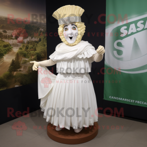 Hvid Caesar Salat maskot...