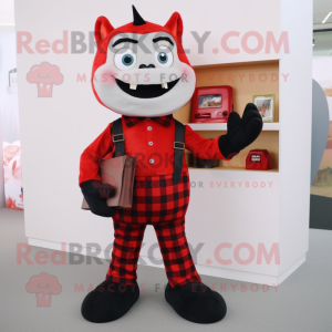 Red Vampire mascotte...