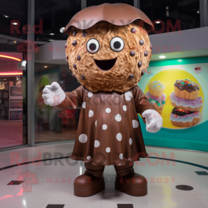 Brown Cupcake mascotte...