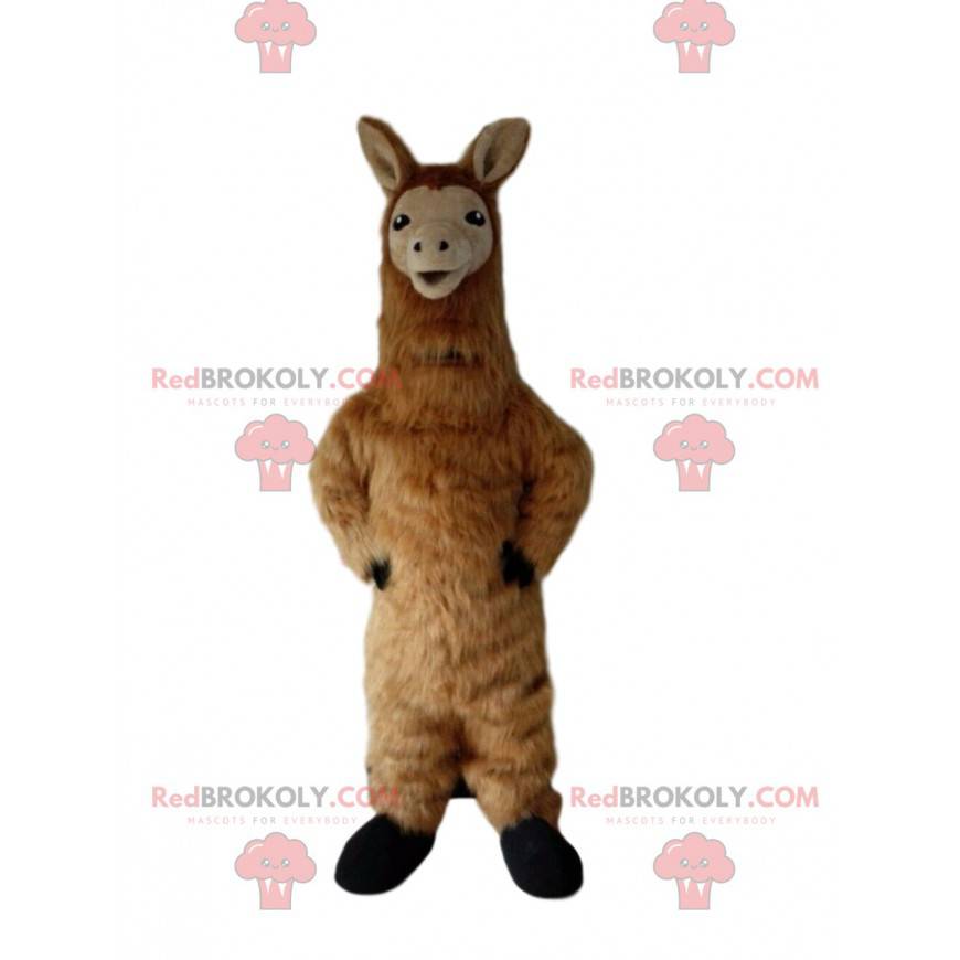 Lama Maskottchen Alpaka Kost m Lama Kost m