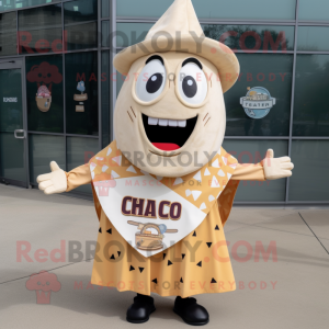 Cream Nachos maskot kostume...