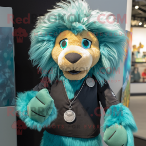 Teal Tamer Lion costume de...