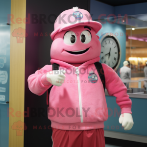 Pink Wrist Watch maskot...