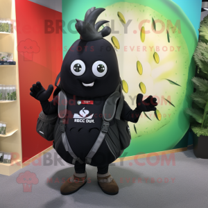 Black Rädisa maskot kostym...