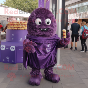 Purple Chocolates mascotte...