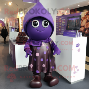 Purple Chocolates mascotte...