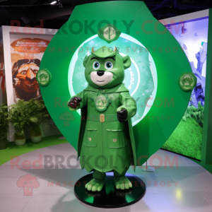 Personagem de mascote Green...