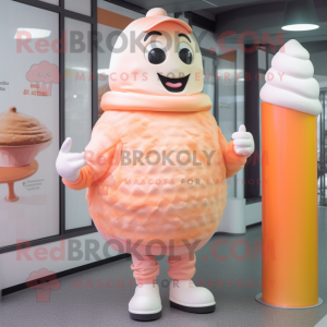 Peach Ice Cream mascotte...