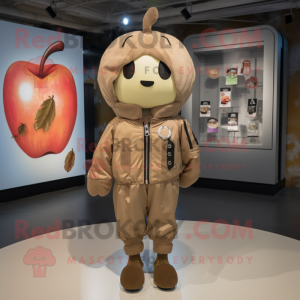 Solbrun Apple maskot drakt...