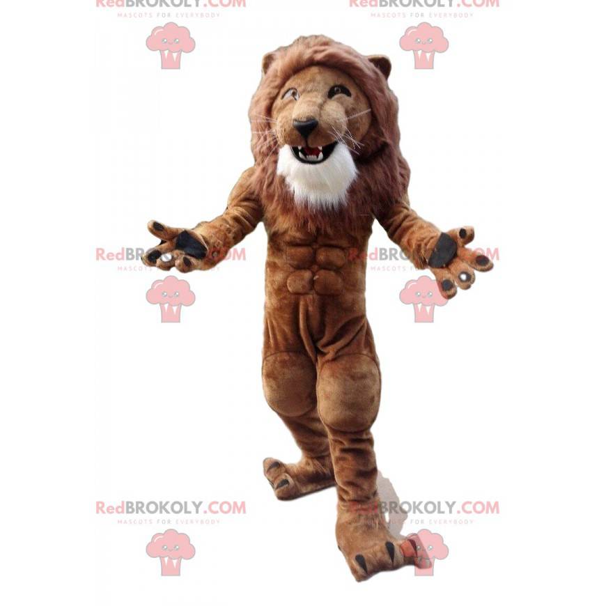 Realistic Lion Full Body Muscle Suit