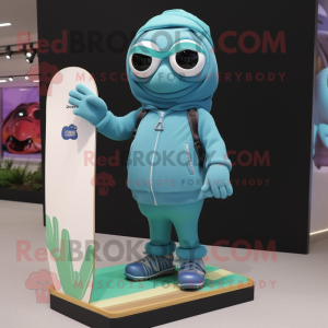  Skateboard maskot kostym...