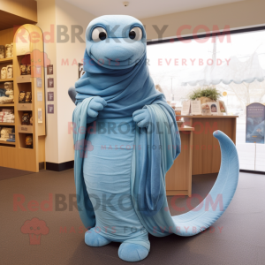 Sky Blue Titanoboa mascotte...