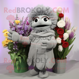 Gray Bouquet Of Flowers...