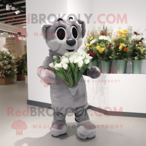 Gray Bouquet Of Flowers...