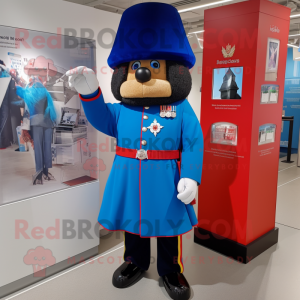 Blue British Royal Guard...