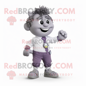 Gray Grape maskot...