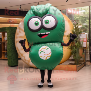 Forest Green Donut mascotte...