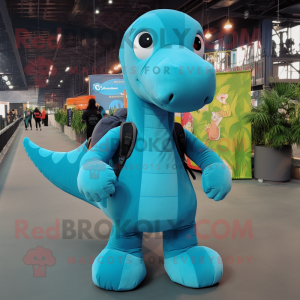 Cyan Diplodocus postać w...