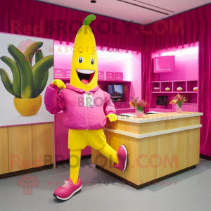 Postava maskota Magenta...