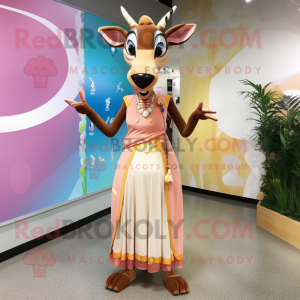 Perzik Okapi mascotte...