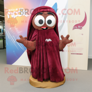 Maroon Pho maskot kostume...