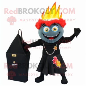 Black Fire Eater mascotte...