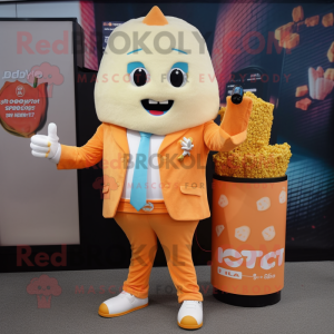 Peach Pop Corn mascotte...