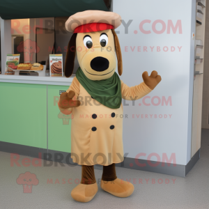 Olive Hot Dogs mascotte...