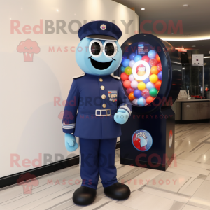 Navy Gumball Machine maskot...