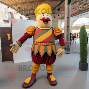 Olive Swiss Guard maskot...