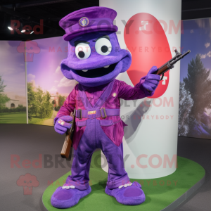 Purple Sniper mascotte...