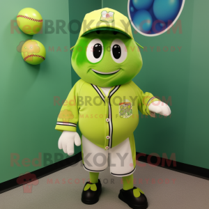 Lime Green Baseball Ball...