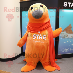 Orange Stellar S Sea Cow...