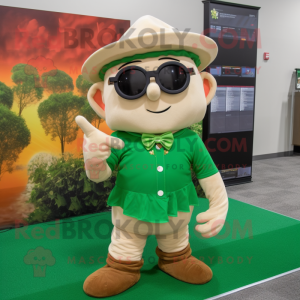 Tan Leprechaun mascotte...