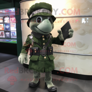 Silver Green Beret mascotte...